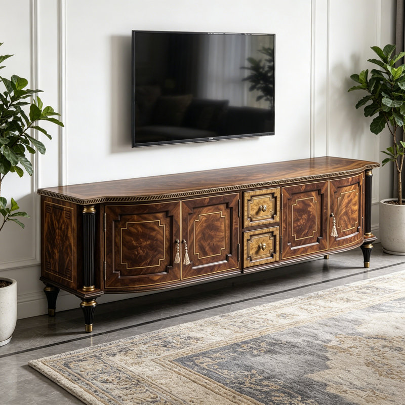 Meuble télé de luxe American Retro