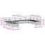 404cm Wide Patio Sectional Set
