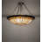 Harborough Glass Semi Flush Mount