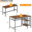 Ensemble de table de salle à manger 3 pièces rectangulaire avec support à vin, comprenant 2 bancs pour 4, idéal pour les petits espaces, les appartements et les dîners-572413414-572413419