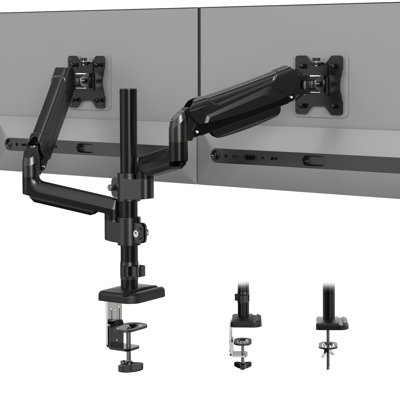 Hirsh Inbox Zero Multi-Screen Single Screen Desktop mount Electronic Mount