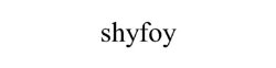 shyfoy logo