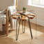Callaghan Solid Wood Top End Table