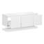 Meuble-lavabo mural de 122 cm avec lavabo