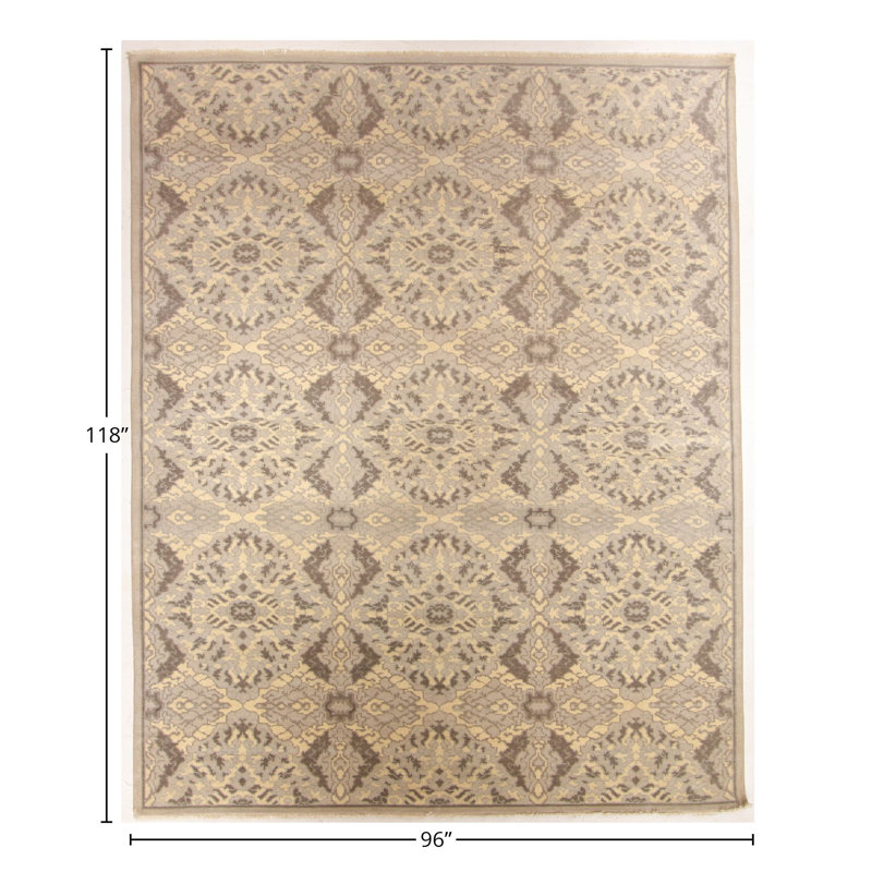 Damask Area Rug