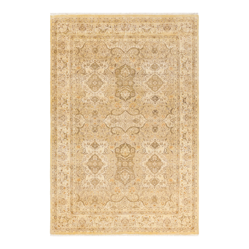 Classic One-of-a-Kind 6' 1" X 9' 0" Hand Knotted Area Rug