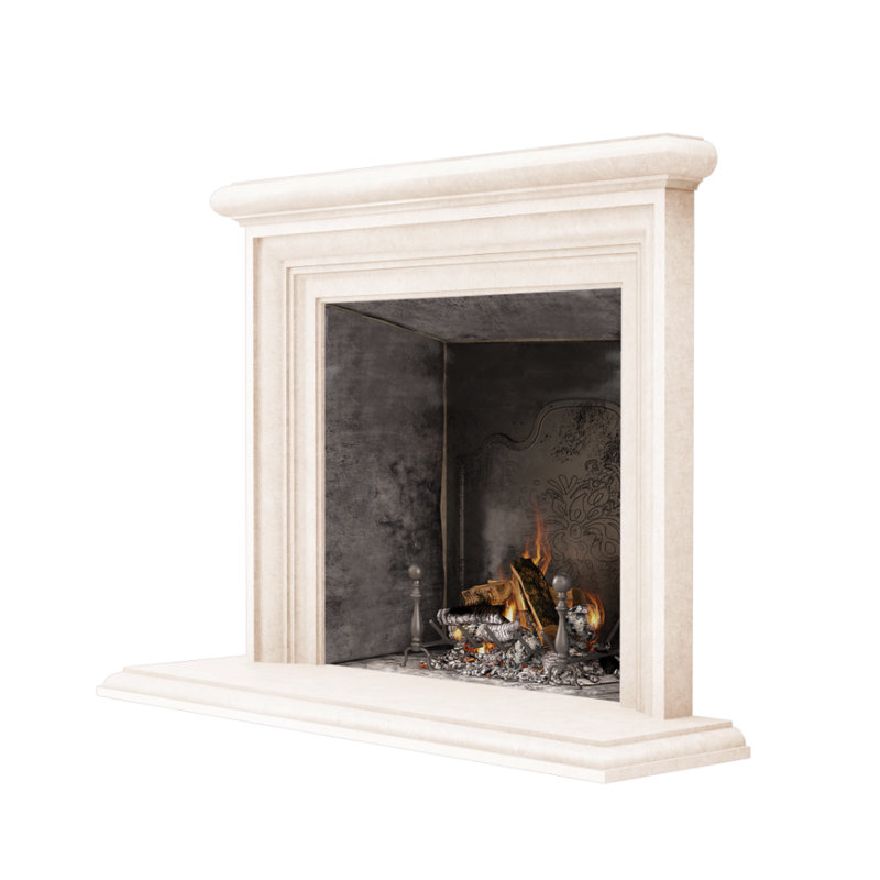 Sonoma Fireplace Surround, Smooth Beige