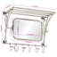 Aluminum Coat Rack
