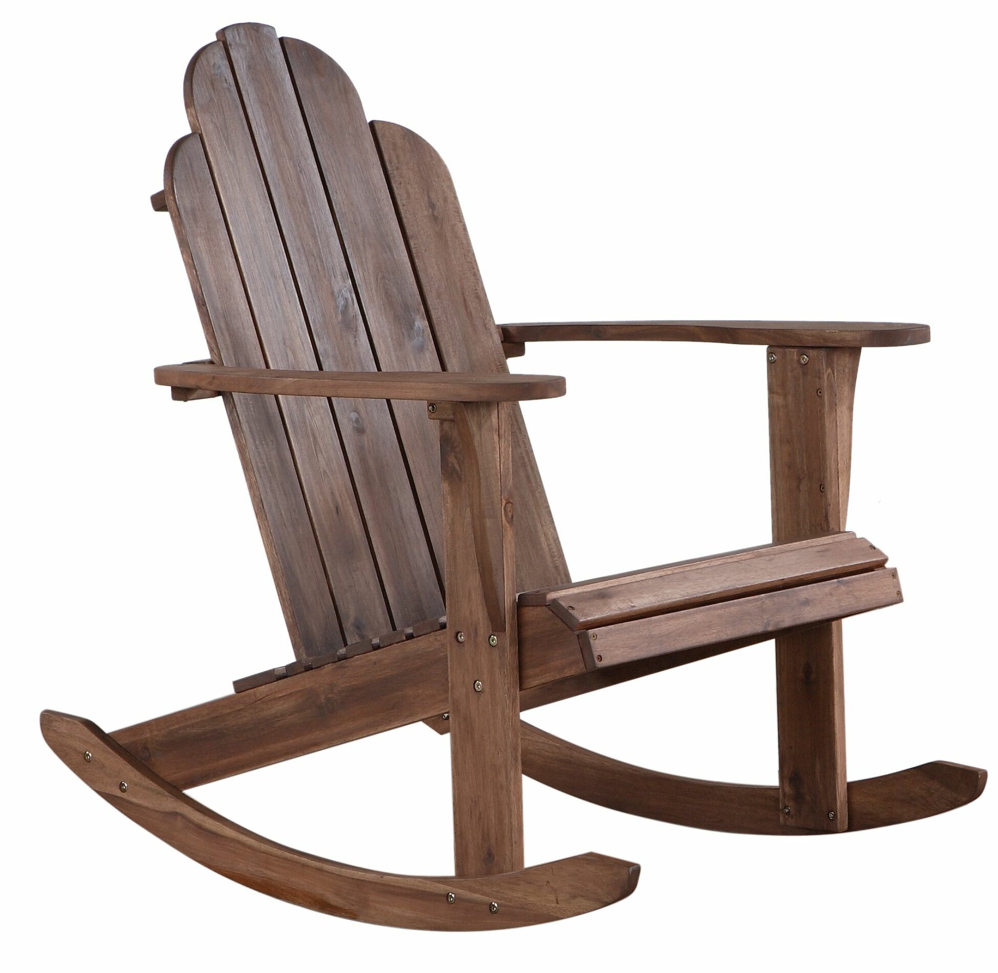 August Grove® Cathryn Solid Wood Rocking Chair | Wayfair