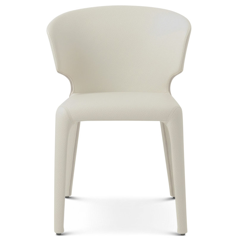 Milan Upholstered Dining Chair, White
