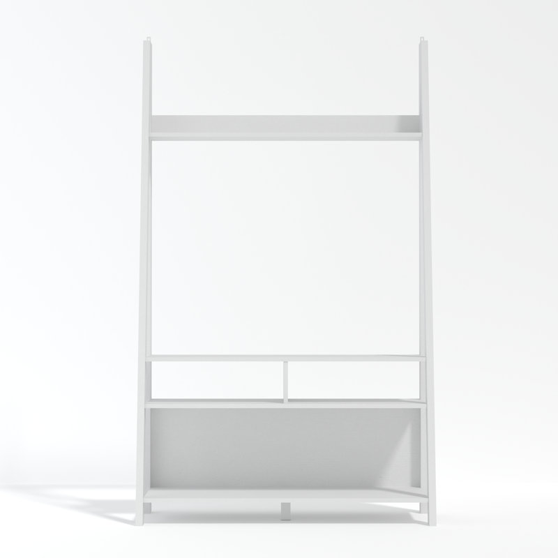 TIVA LADDER MEDIA TV UNIT, White