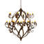 Lustre fantaisie à 25 lumières Caliope