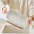 2-Piece Sesame Glaze Two-Tone Ceramic Baking Dish Set, Khaki & Cream Casserole Pans for Oven-to-Table Serving