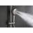 Shower Compilation With 10" Natural Rain Showerhead, 4 Hand Shower, Adjustable Slide Bar And Soap Dish In Brushed Nickel Showerhead Package Bar, Bathroom