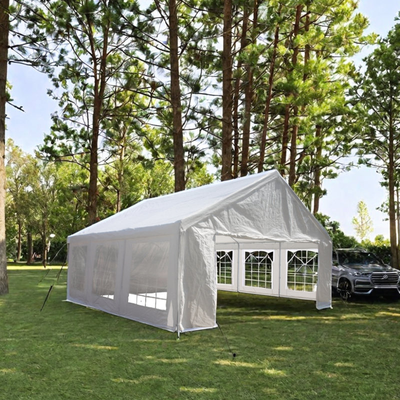 Tente de réception extérieure 20X20 pieds - imperméable et facile à installer avec des sacs de rangement