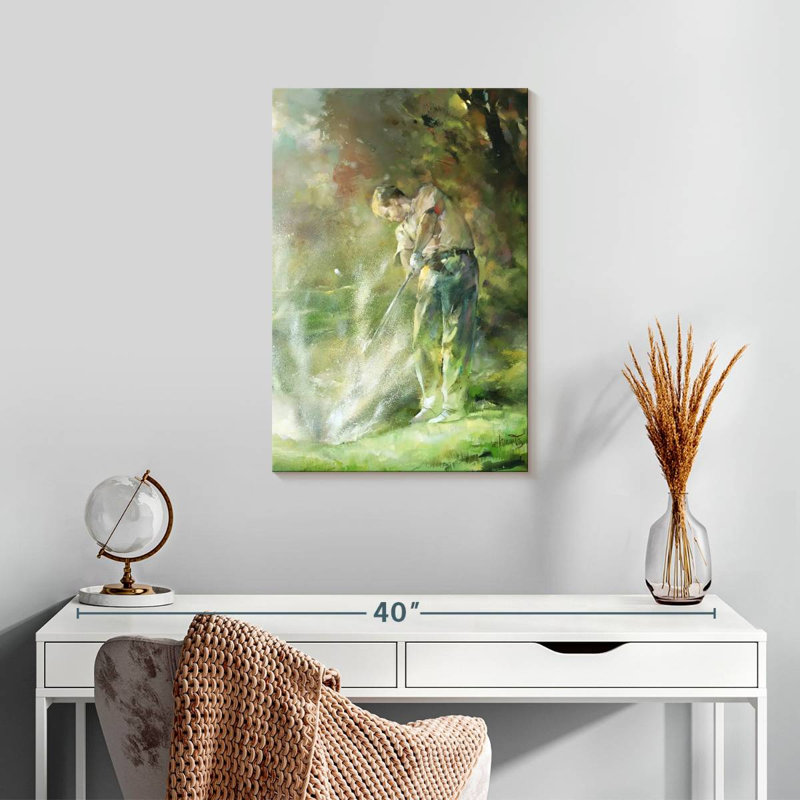 Sireci A Perfect Strike, 24" H x 16" W
