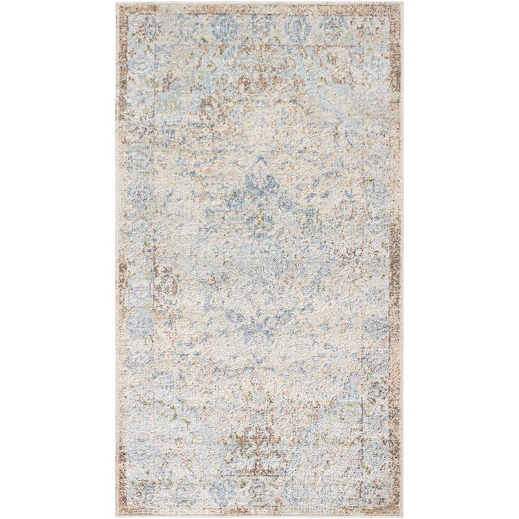 Janiaha Washable Oriental Indoor Rug