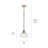 Aneria 1 - Light Single Pendant-276162135