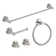 Circular 5 - Piece Bathroom Hardware Set