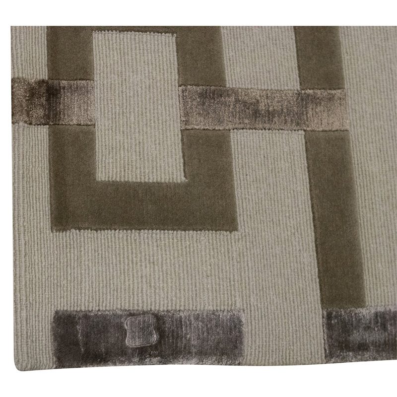 Hand Knotted Area Rug in Cashmere