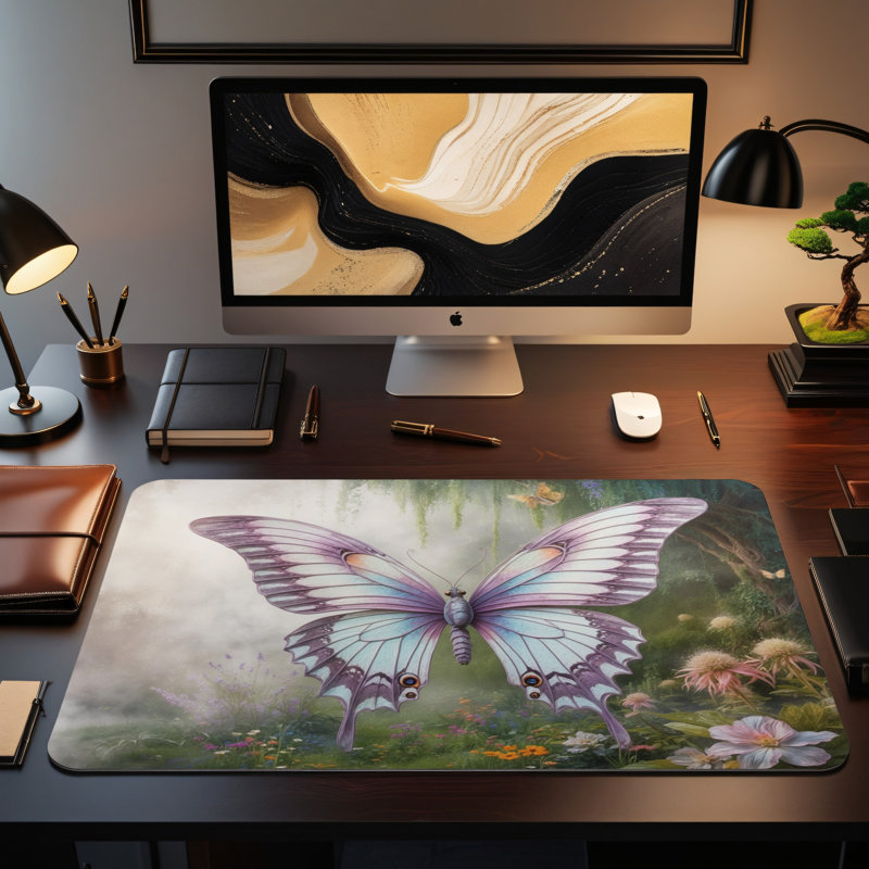 Polyester Desk Pad, 23.6x13.8