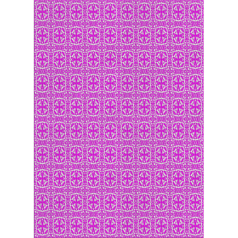 Tapis rose en laine touffeté à la main Caple