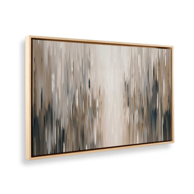 Impression sur toile mélodique en cascade