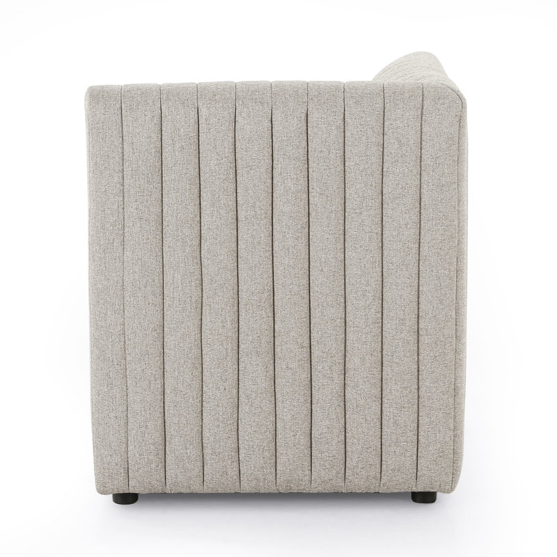 Grayson Tufted Chair, Orly Natural
