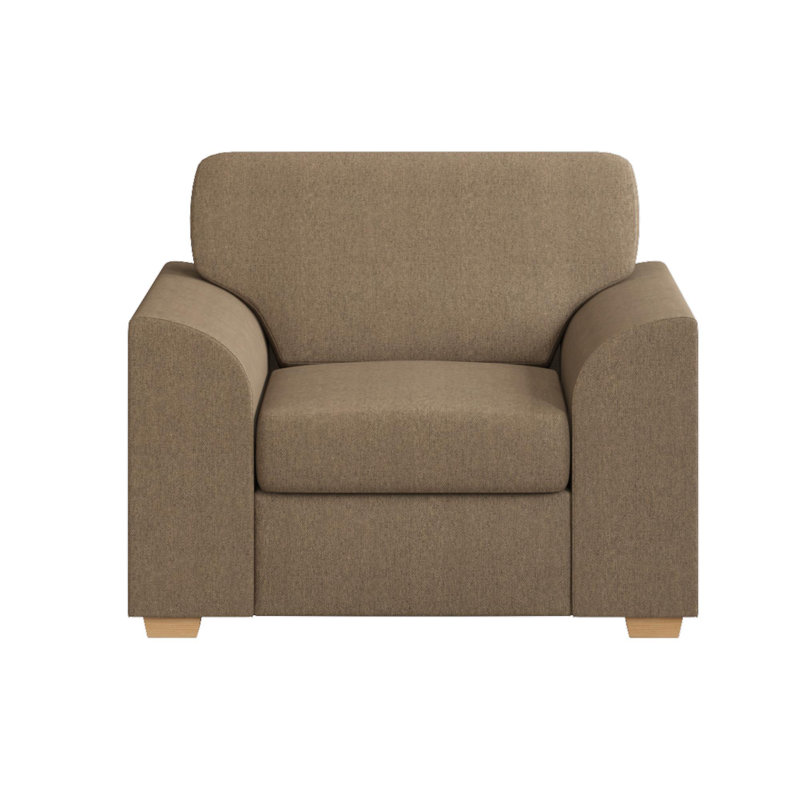 Upholstered Armchair, Nutmeg