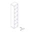 Stampa 220cm H Cube Bookcase-41225353