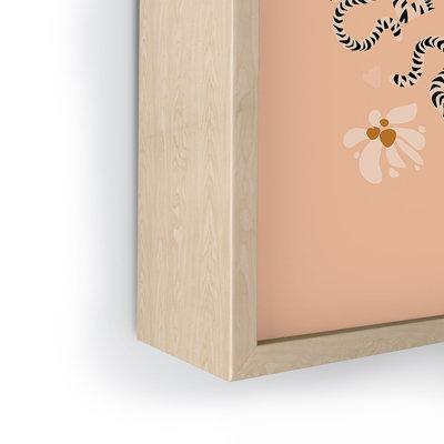 ThirtyOne illustrations, impression encadrée de jardin de tigres