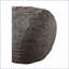 Fauteuil à billes cylindrique en suède de 6,5 pi pour adultes | Gris anthracite | Courbé-100907096-100907097