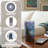 Winston Porter Van Gogh Starry Night Flameless LED Candles with Remote
