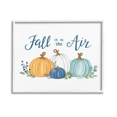 «Fall In The Air Pumpkins», estampe numérique par Deb Strain