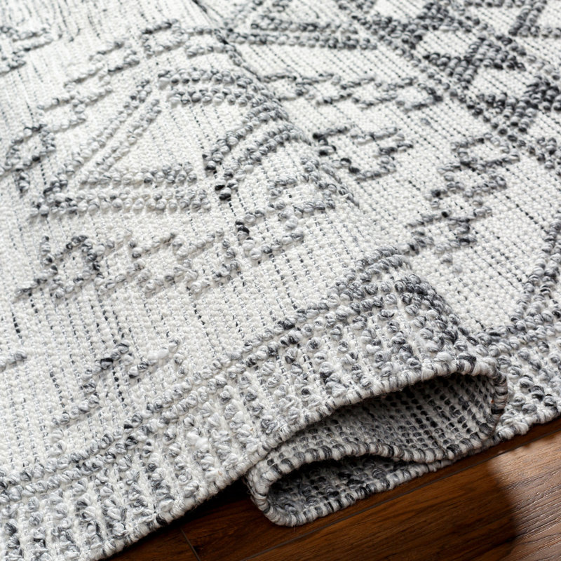 Geometric Area Rug, Gray, Rectangle 2' x 3'