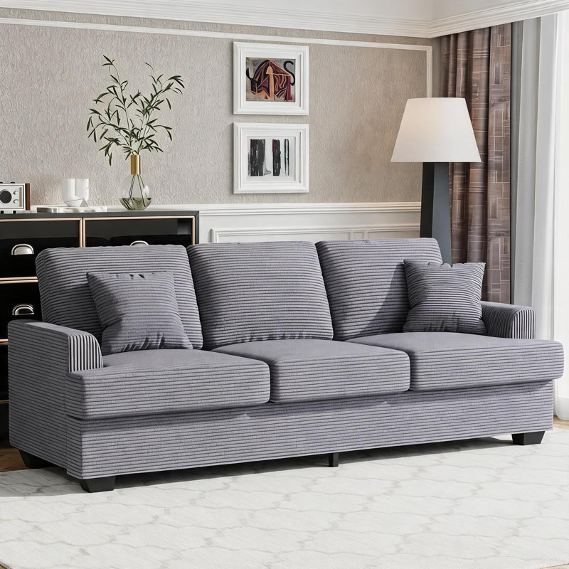 Canapé 86 po Modern, Gris