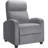Manual Recliner, Comfortable Corduroy Recliner with Upholstered Back and Seat Cushion-2086262342