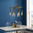 Lustre suspendu en laiton antique Modway Resolve - 34