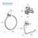 Circular 4 - Piece Bathroom Hardware Set