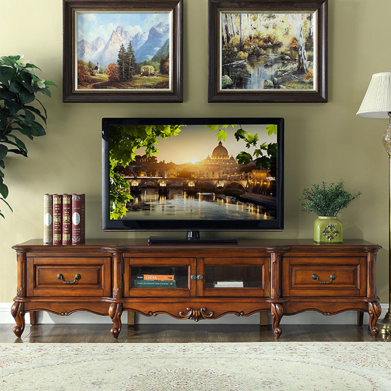 Meuble télé 86,61 po, H 19,69 po x L 86,61 po x l 18,11 po