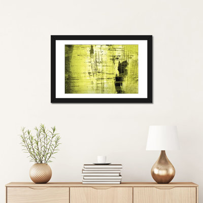 « vertical lime », impression sur toile
