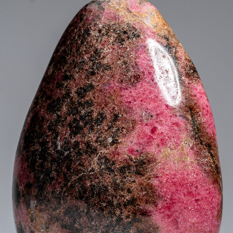 Polished Imperial Rhodonite Freeform from Madagascar (2.7 Lbs)