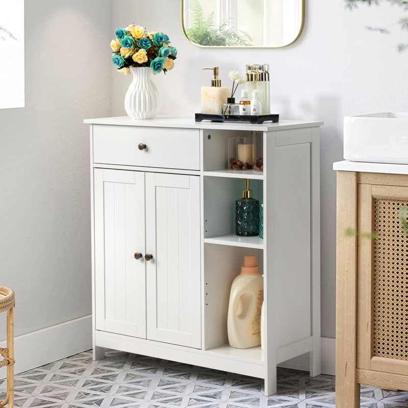 White Bathroom Cabinet