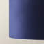 Aidar Linen Blend Drum Lamp Shade ( Slip-On ) in Blue-1050566776