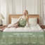 Surmatelas en rayonne de bambou BEDLORE®, surmatelas avec poche profonde de 6 à 18 po, surmatelas moelleux pour soulager les maux de dos-117317087-121838889