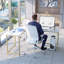 Rory L-Shaped Metal Base Computer Desk-1140388162-1140388163