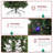 7.5' Lighted Pine Christmas Tree