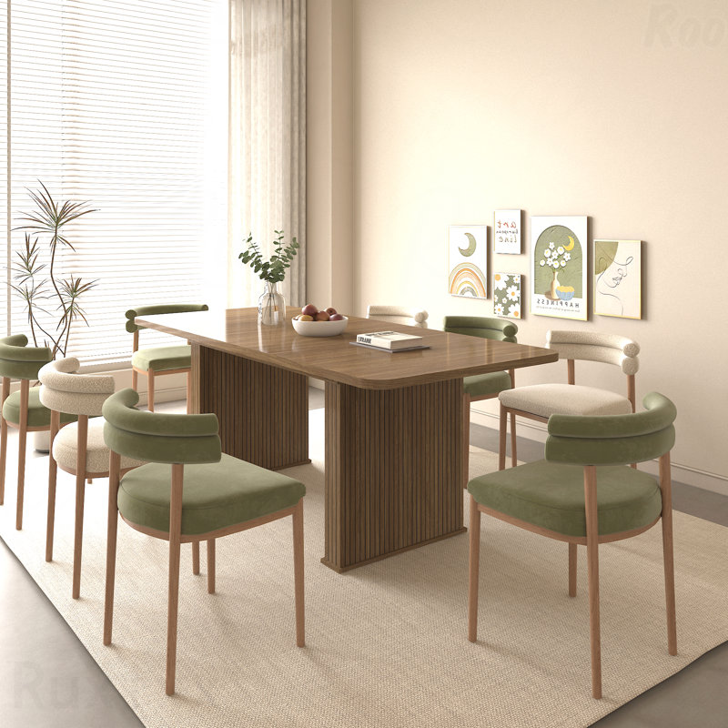 Table de salle à manger moderne pour 6 à 10 personnes