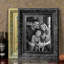 Cadre 3 pièces noir pour photos et cadeaux de pendaison de crémaillère 5 po x 7 po