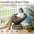 Outdoor 360° Swivel Rattan Chair With Cushion-1323286103